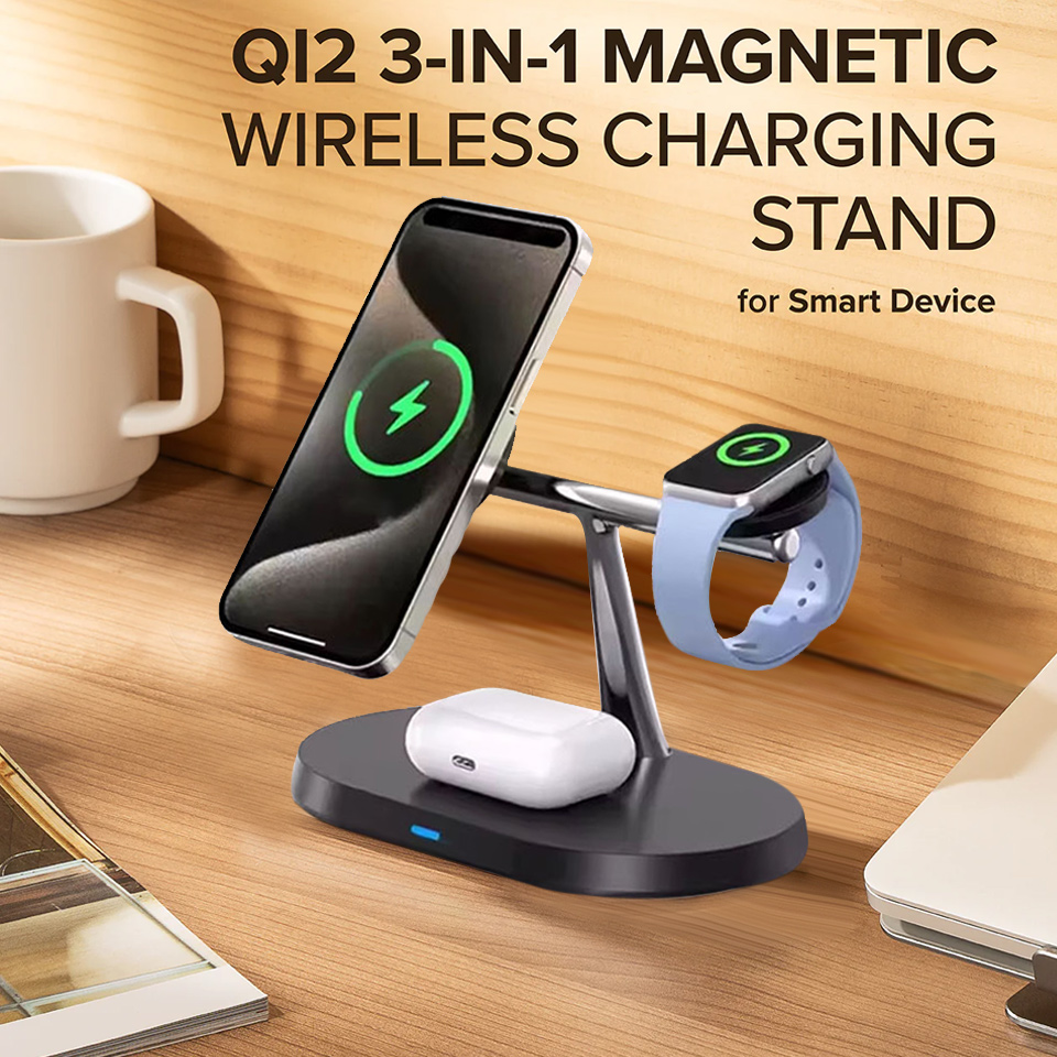 Smartwatch Ac - Magnetyczna bezprzewodowa stacja ładująca 3 w