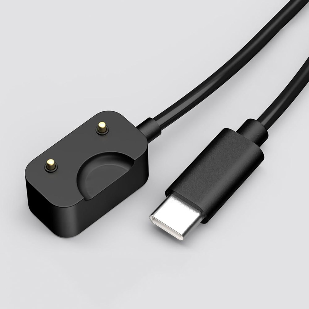 Best Smartwatch Accessories - Czarny przewód ładujący USB-C do Samsung