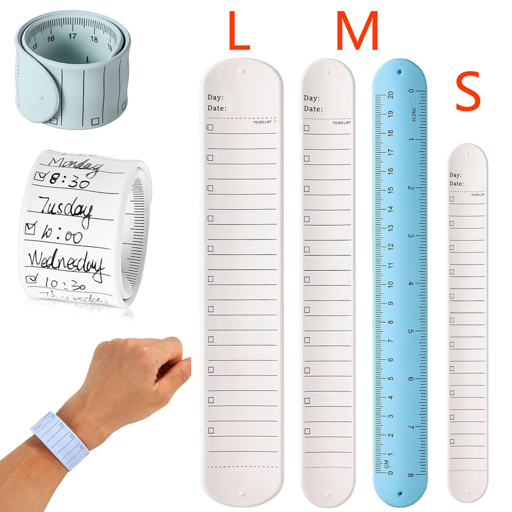 Silicone Band Replacement - Silikonowa opaska na nadgarstek z notatnikiem,