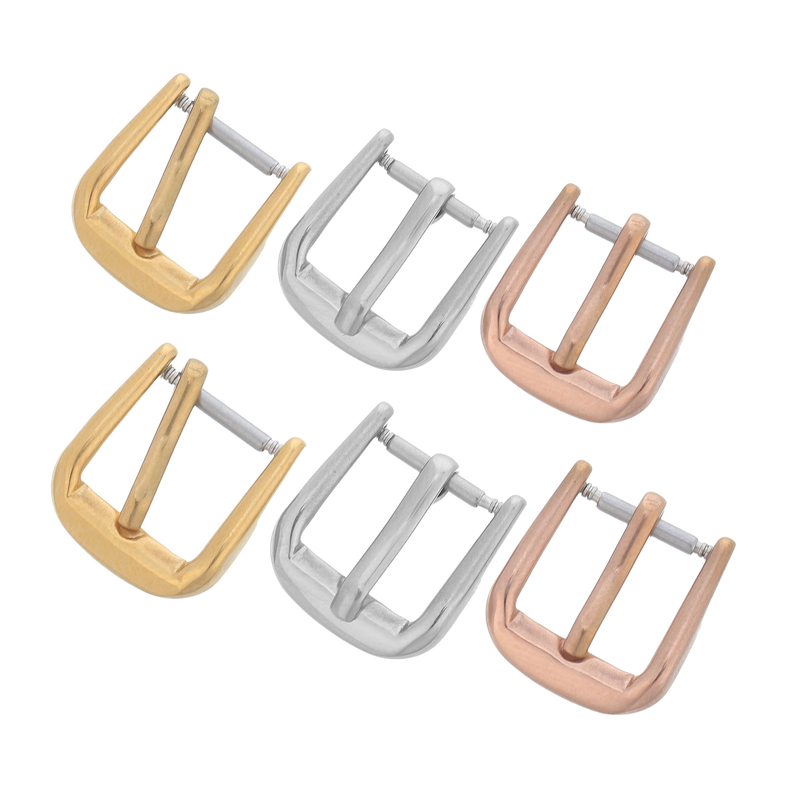 Stainless Mesh Band - Zestaw 6 szt. klamer do paska