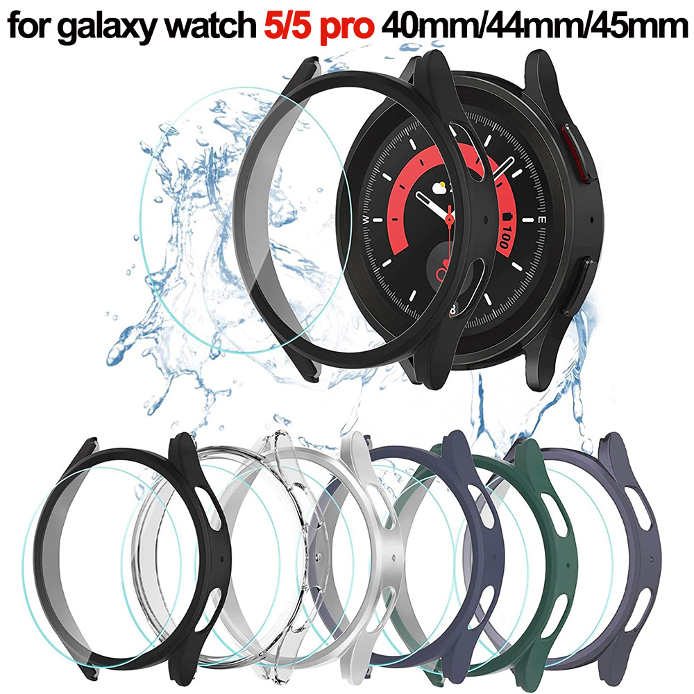 Accessories For Galaxy Watch 5 - Pokrowiec + szkło hartowane do Samsung