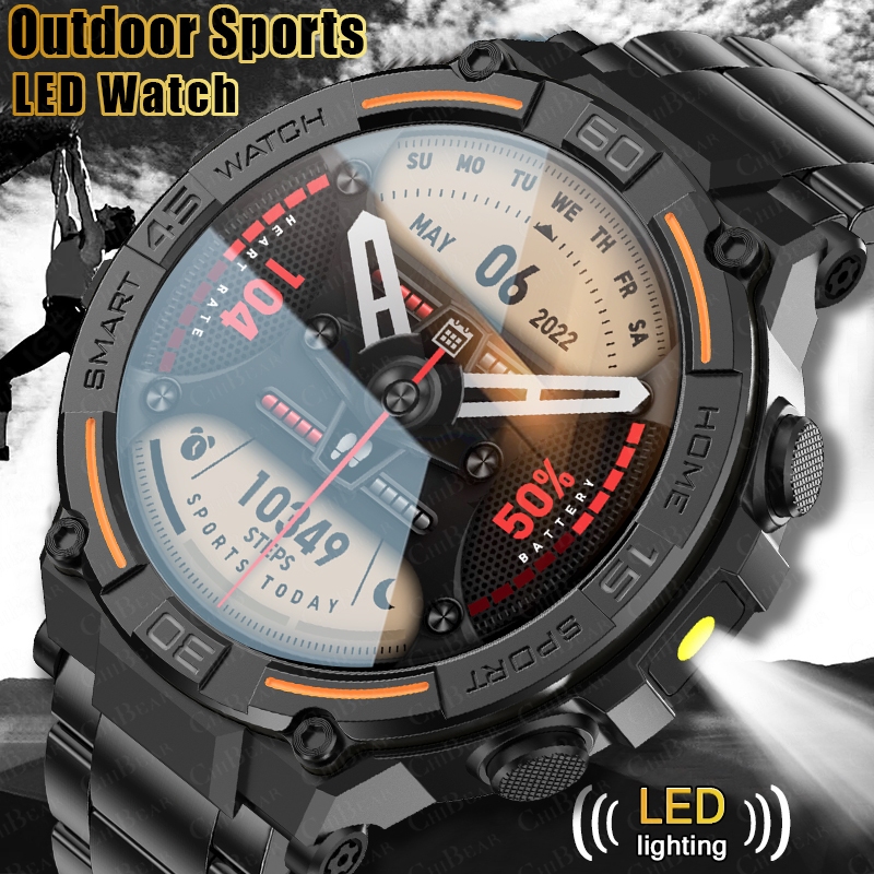 Smartwatch X2 - Wytrzymały smartwatch wojskowy dla mężczyzn z