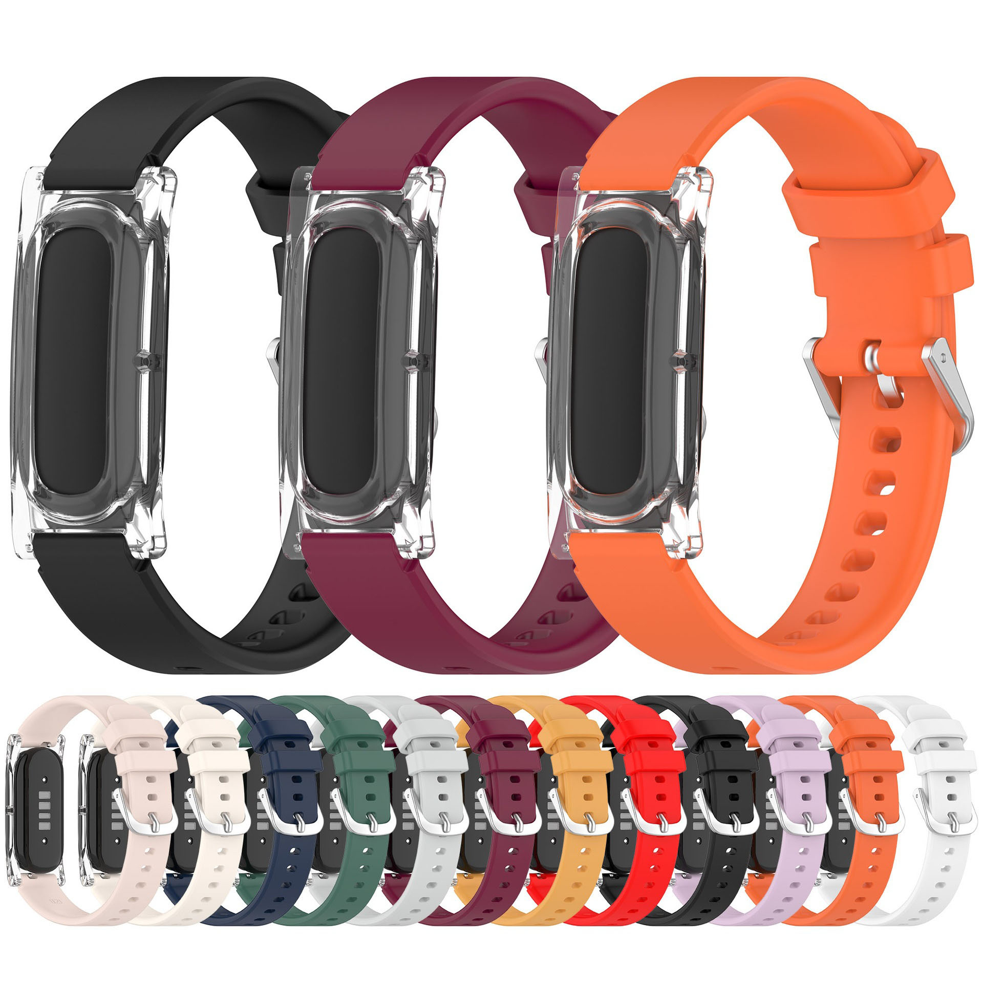 Silicone Band Replacement - Silikonowy pasek kompatybilny z Google Fitbit