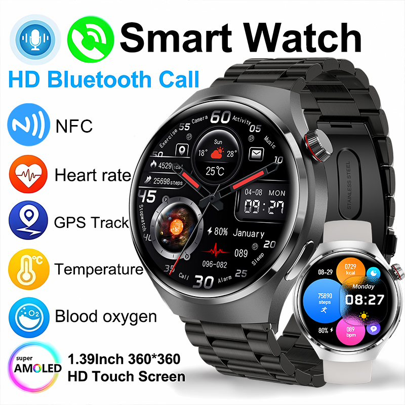 Smartwatch Face - Nowy Smartwatch 2026 Monitor Tętna i