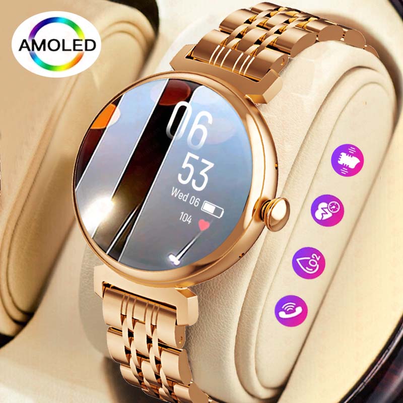 Smartwatch Face - 1. 04-calowy ekran amolowany modny damski
