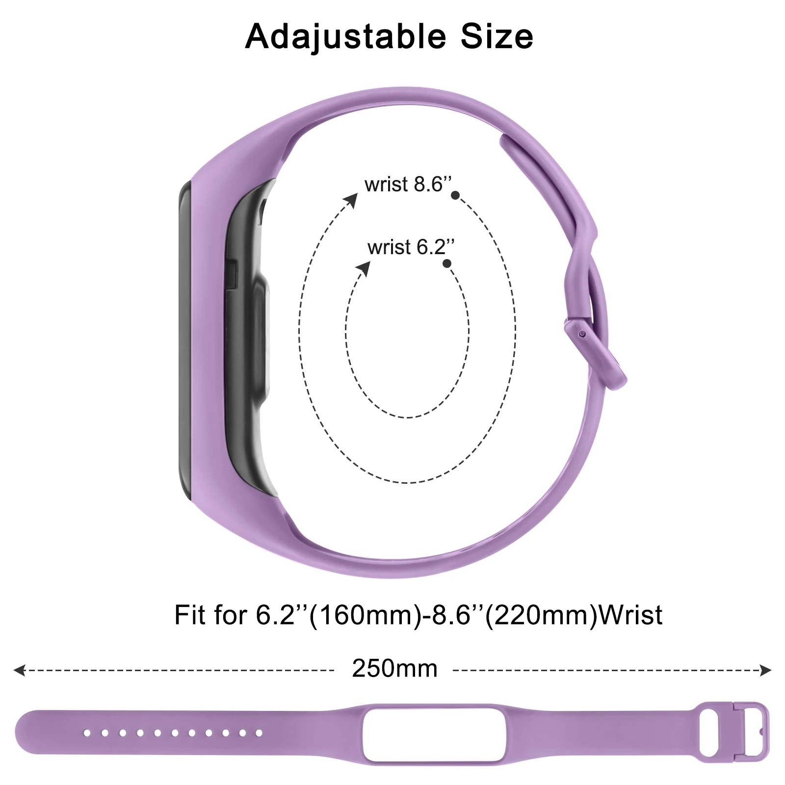 Miękki silikonowy pasek do Sam – Silicone Band Replacement recenzja i cena