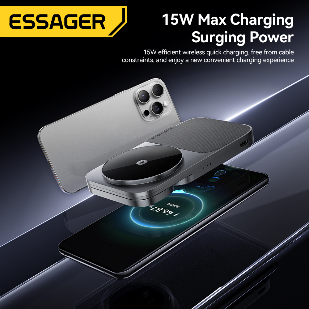 Essager 3-w-1 Przenośna Składa – Smartwatch Ac recenzja i cena