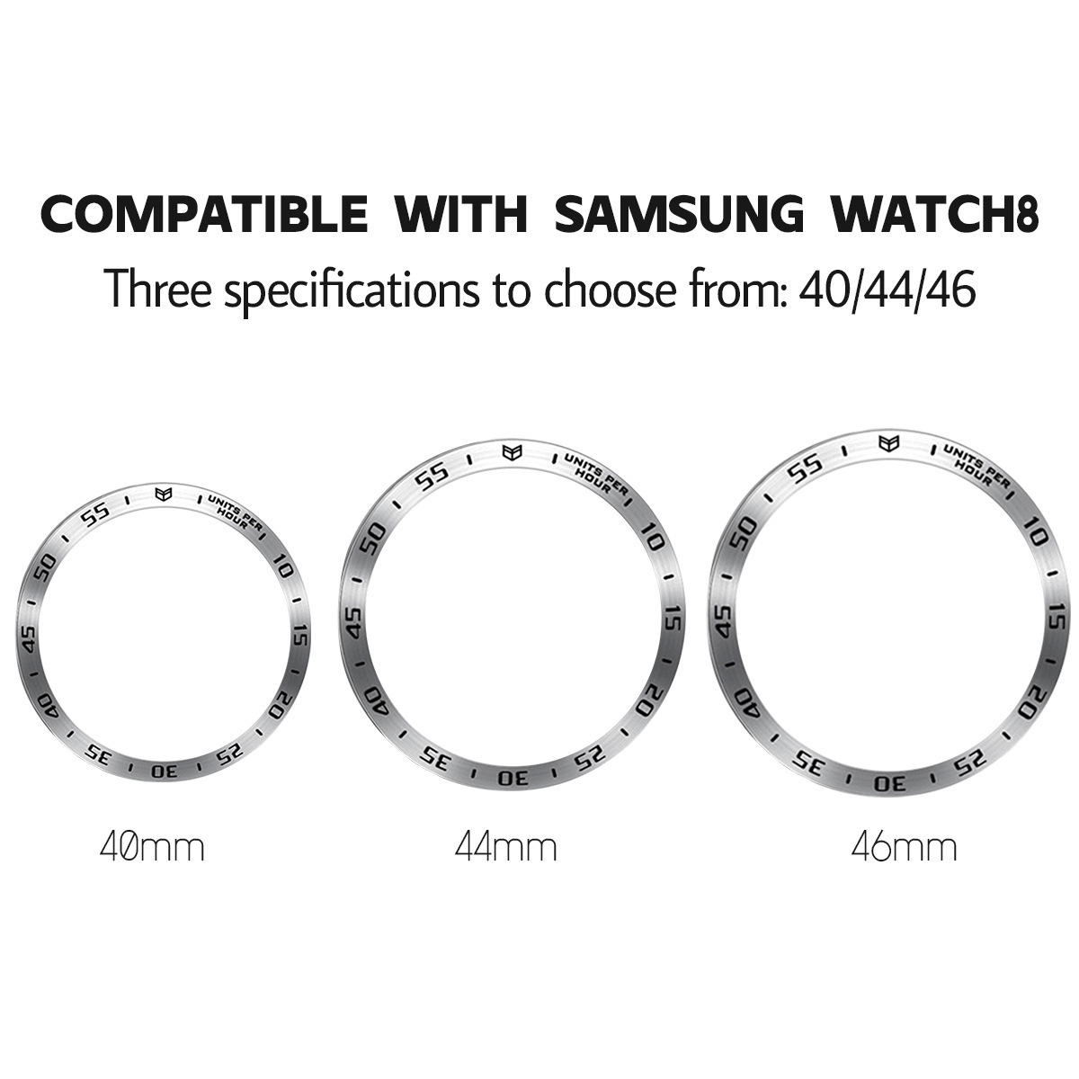 Metalowa ramka ochronna do Sam – Accessories For Galaxy Watch 5 recenzja i cena