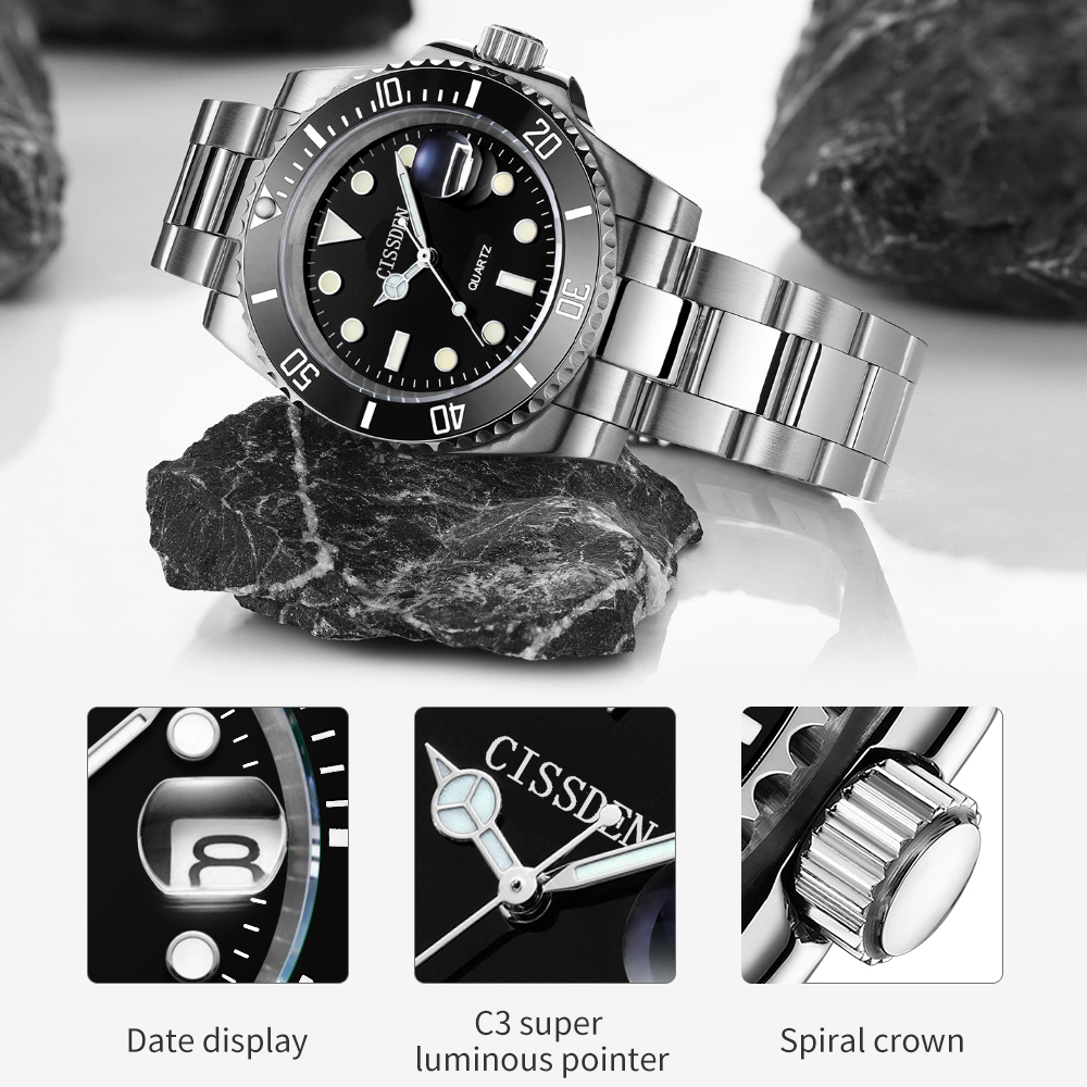 Elegancki męski zegarek kwarco – Smartwatch Store recenzja i cena