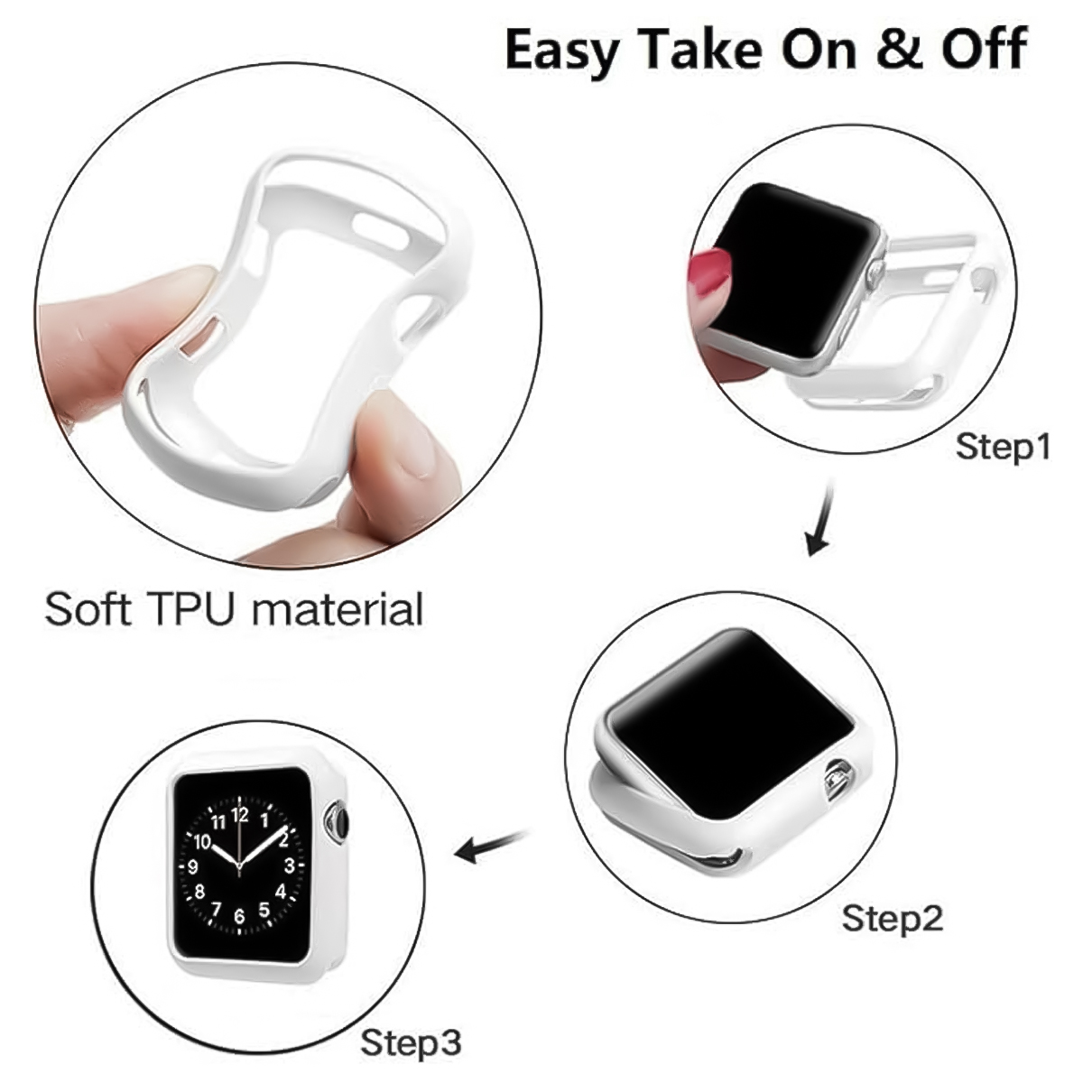 Silikonowe etui TPU do intelig – Huawei Smartwatch Accessories recenzja i cena