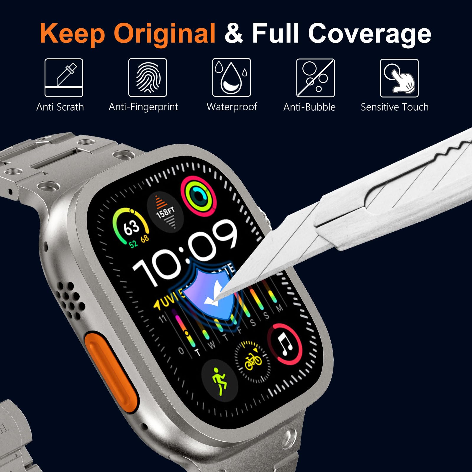 Szkło hartowane do Apple Watch – Apple Smartwatch Accessories recenzja i cena