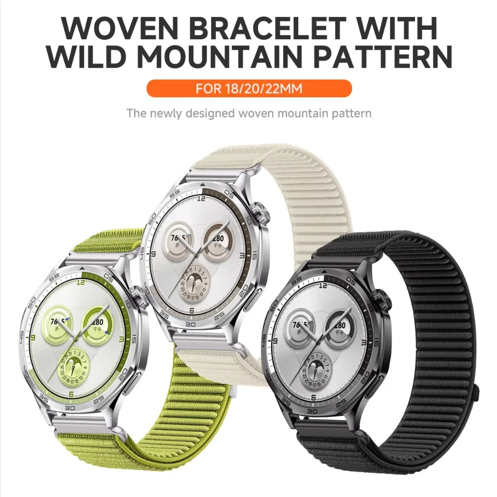 Pasek nylonowy 18/20/22mm do O – Smartwatch X2 recenzja i cena