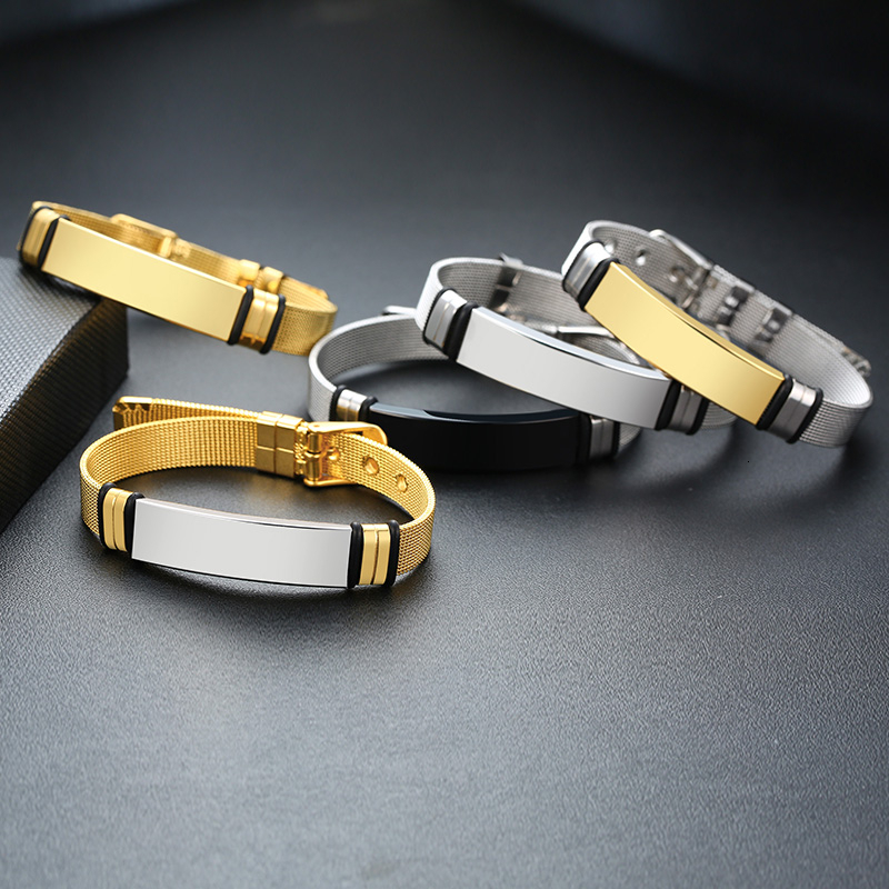 Vnox Męskie bransoletki ze sta – Stainless Mesh Band recenzja i cena