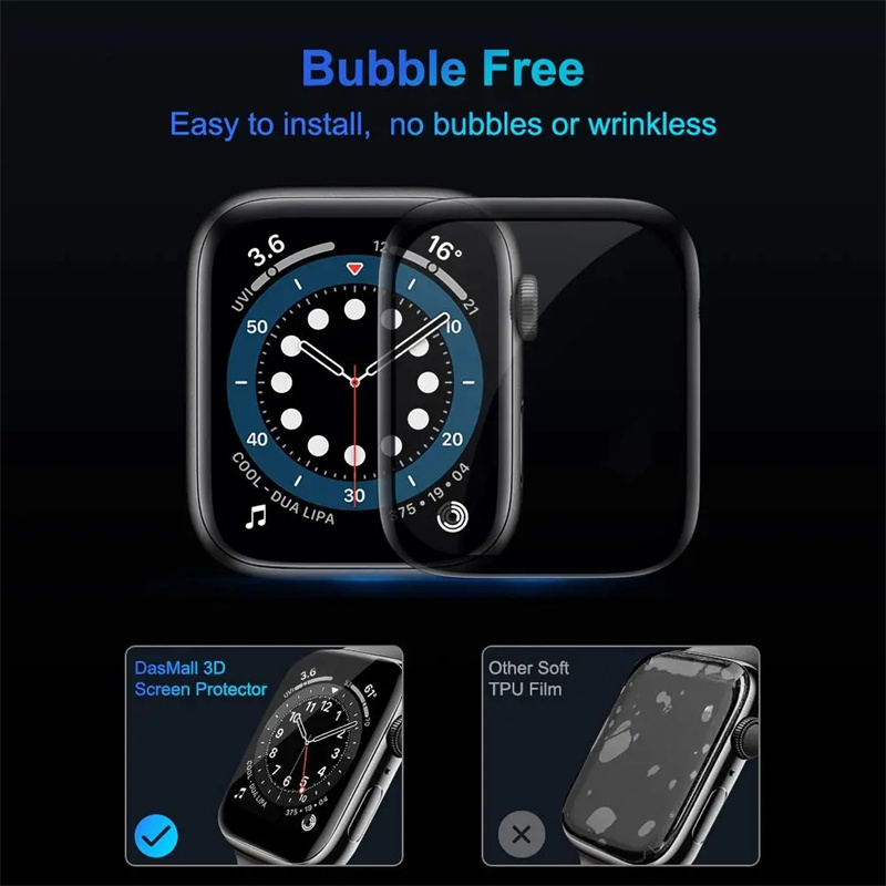 Miękkie szkło do Apple Watch S – Apple Smartwatch Accessories recenzja i cena