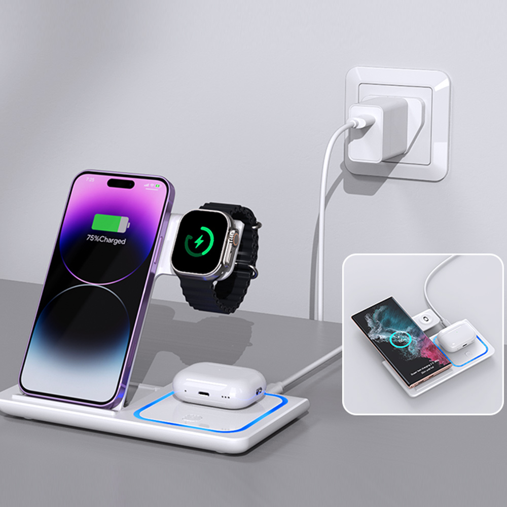 Stacja ładująca LED 3 w 1 bezp – Smartwatch Ac recenzja i cena