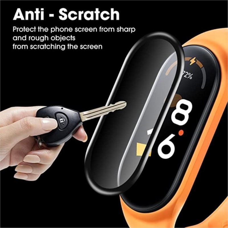 Pełna ochrona ekranu 3D dla Xi – Smartwatch Band Accessories recenzja i cena