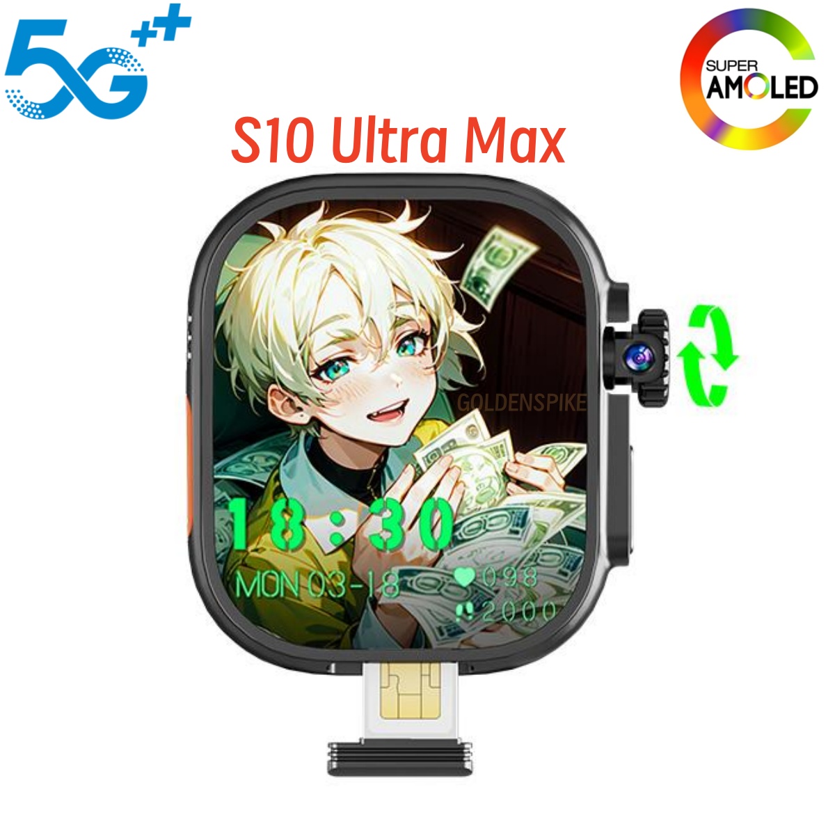 Smartwatch S10 Ultra MAX 5G z  – Smartwatch Store recenzja i cena