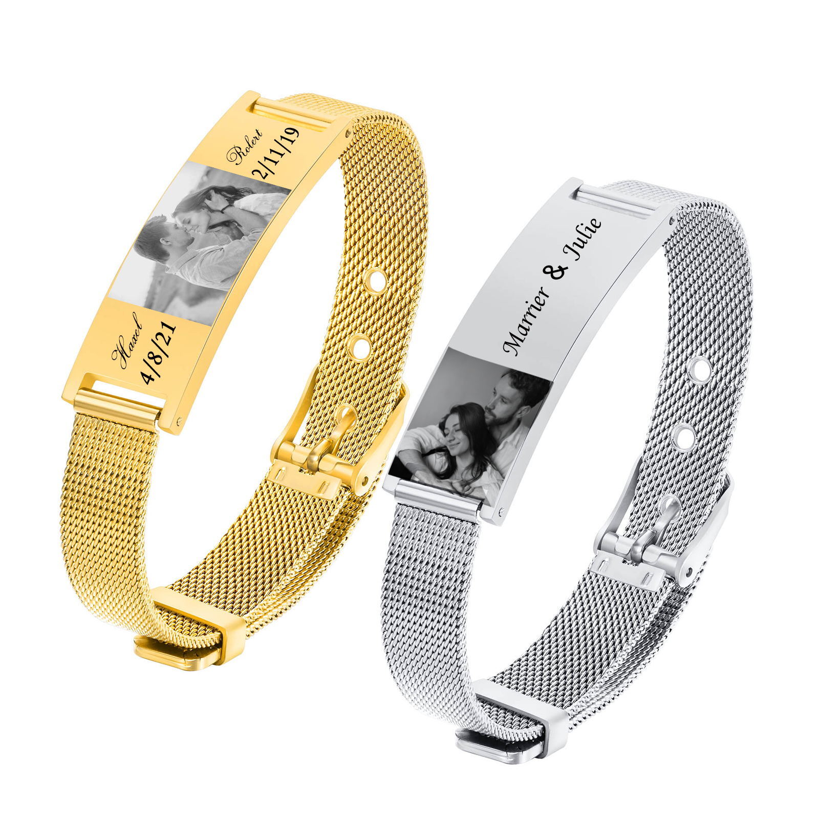Spersonalizowana bransoletka I – Stainless Mesh Band recenzja i cena