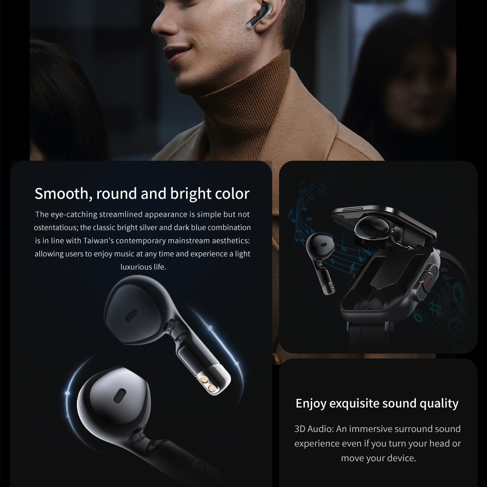 BT Call Blue Tooth Słuchawki Z – Smartwatch Headset recenzja i cena
