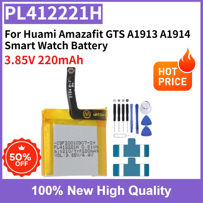 PL412221H 3.85V 220mAh Wymienn – Smartwatch A1914 recenzja i cena
