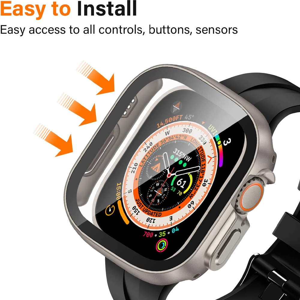 Szkło + etui do Apple Watch Ul – Smartwatch Band Accessories recenzja i cena