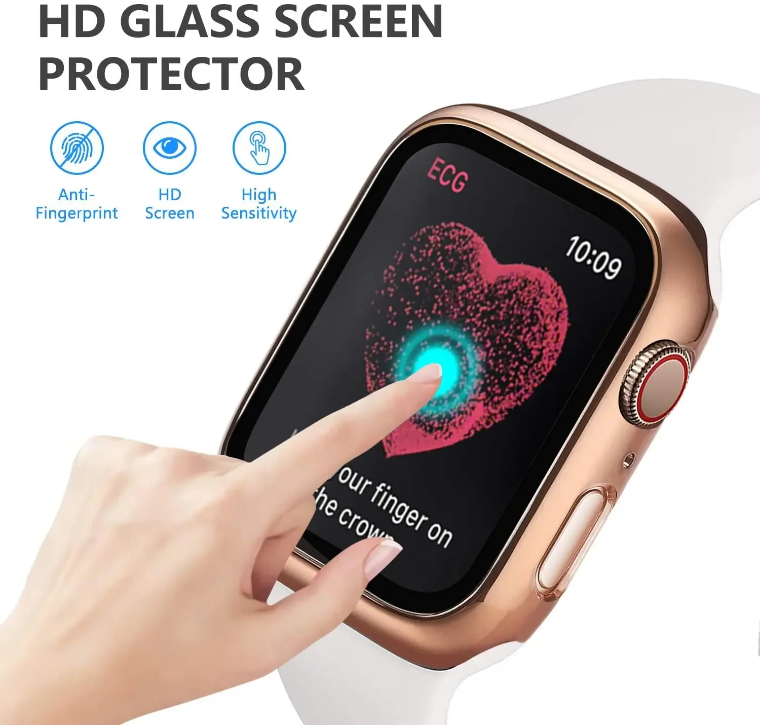 Szkło hartowane + osłona do Ap – Apple Smartwatch Accessories recenzja i cena