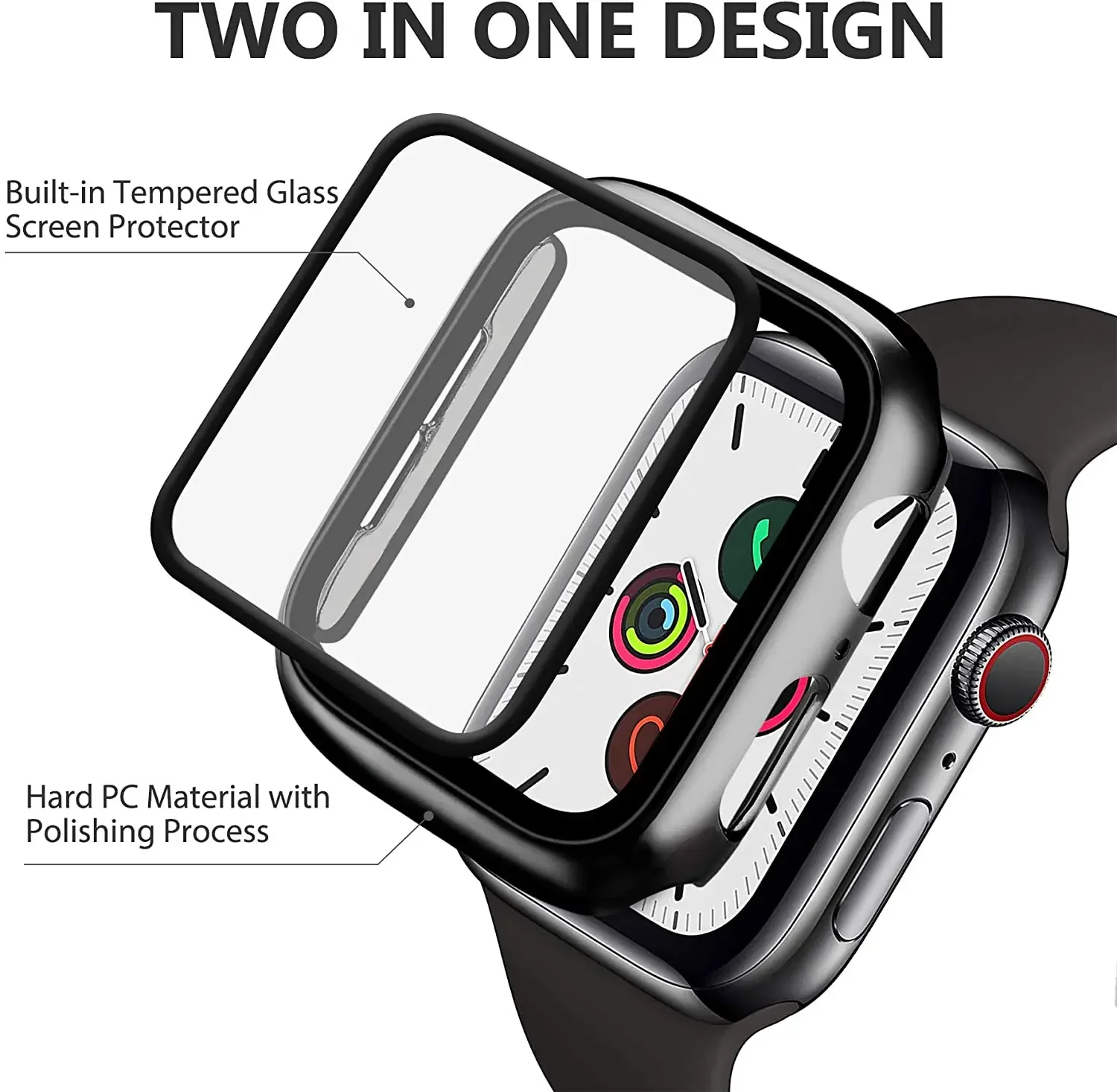 Szkło hartowane + osłona do Ap – Apple Smartwatch Accessories recenzja i cena