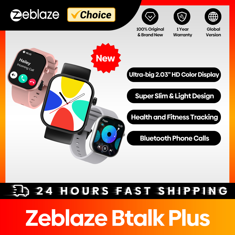 Nowy Zeblaze Btalk Plus Smartw – Smartwatch Face recenzja i cena