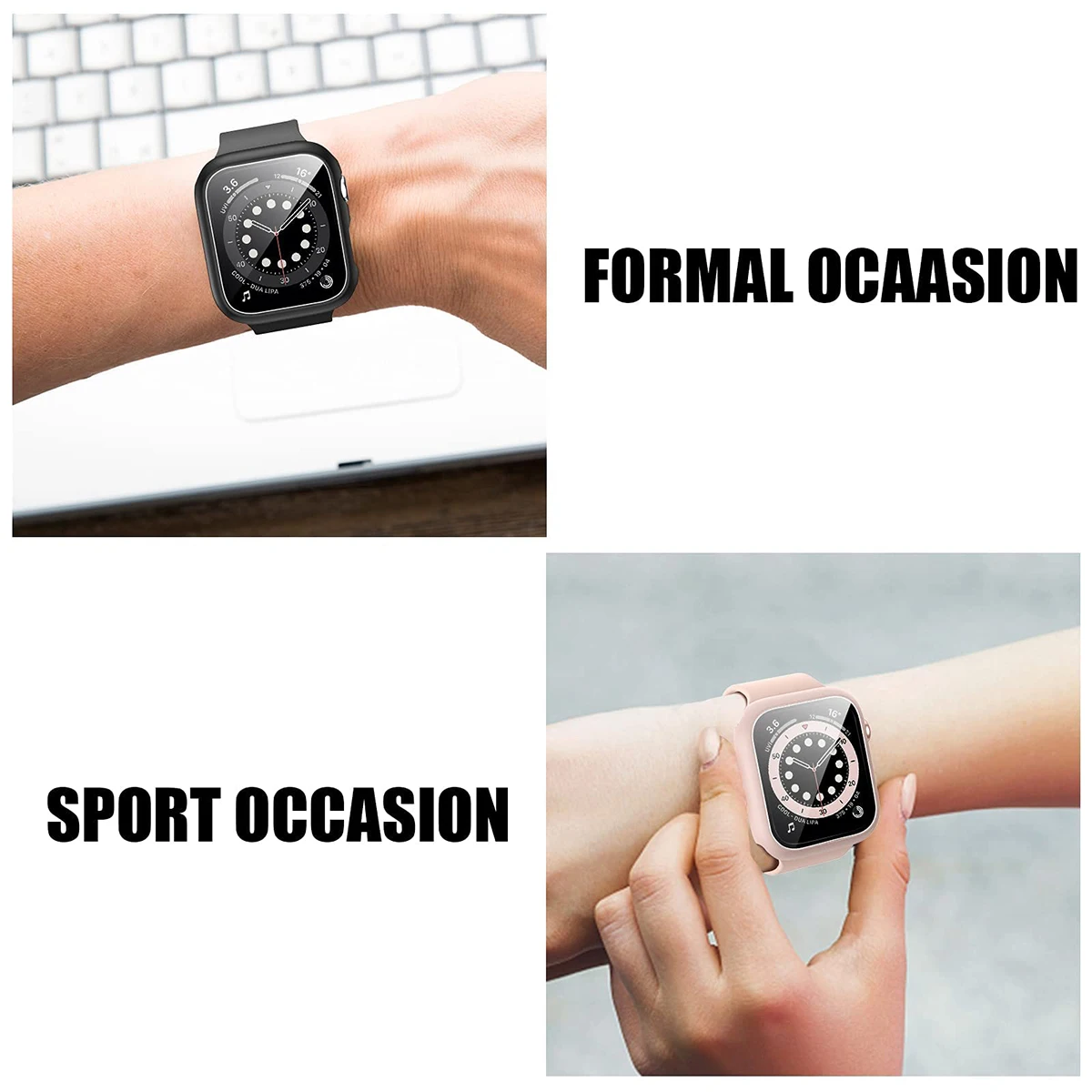 Szkło hartowane + pokrowiec na – Smartwatch Band Accessories recenzja i cena