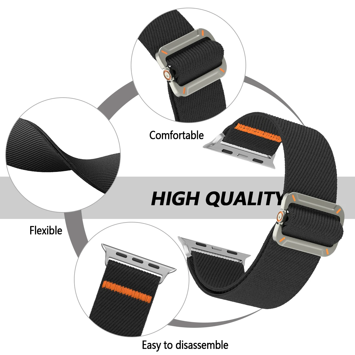 Nylonowy pasek do Apple Watch  – Apple Smartwatch Accessories recenzja i cena