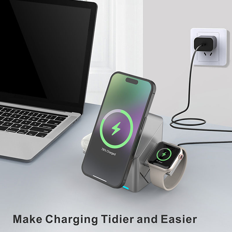 Stacja dokująca bezprzewodowa  – Wireless Charger Watch recenzja i cena