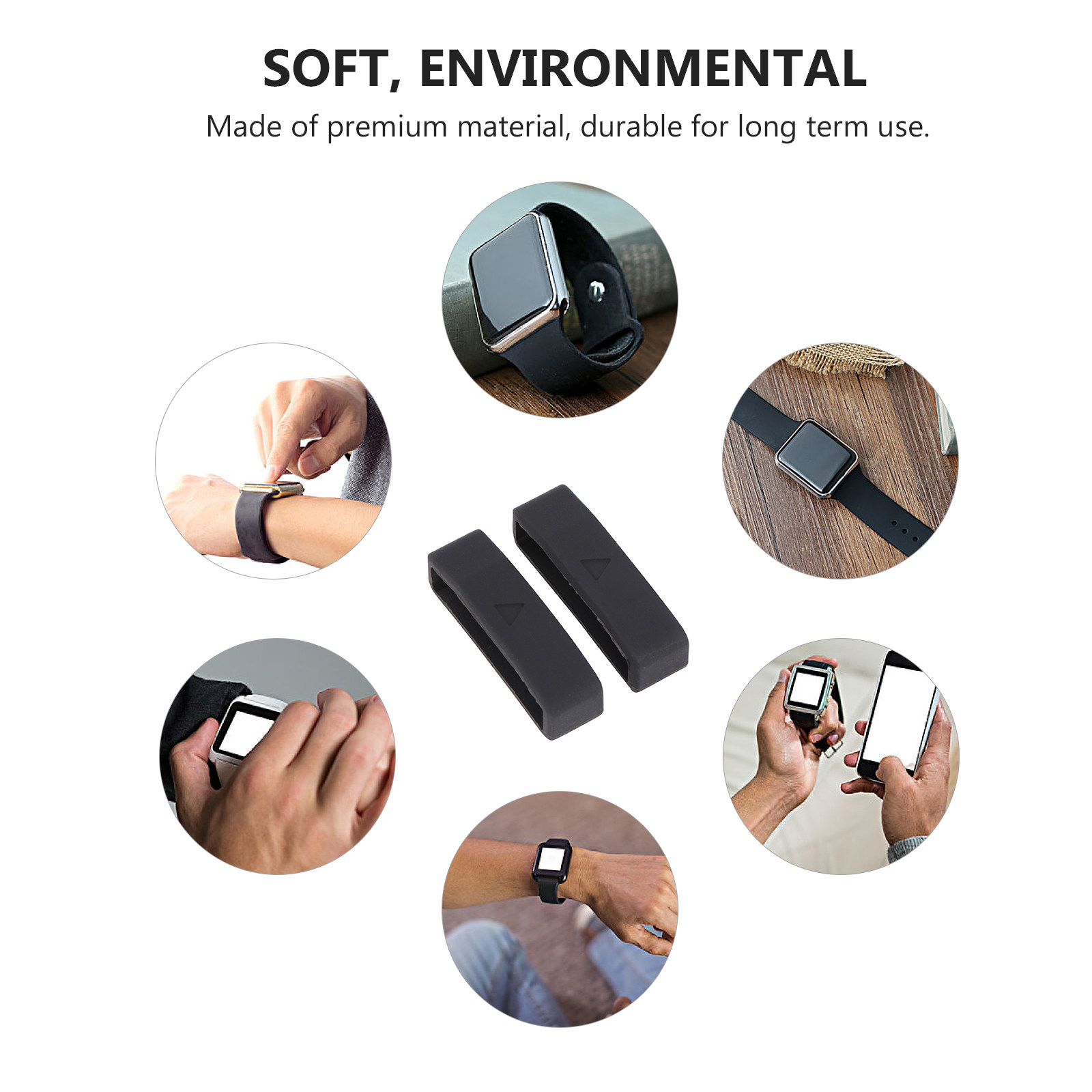 2 szt. elastycznych silikonowy – Silicone Band Replacement recenzja i cena