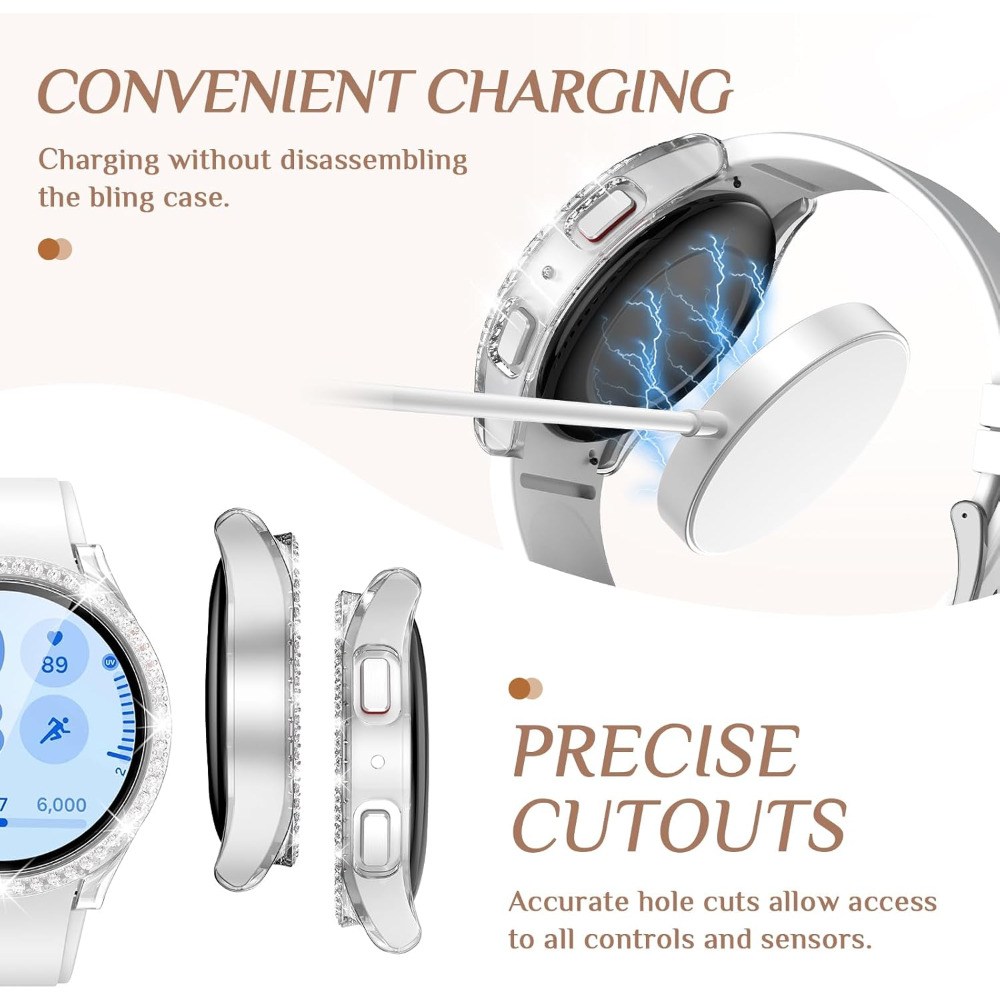 Etui Bling do Samsung Galaxy W – Accessories For Galaxy Watch 5 recenzja i cena