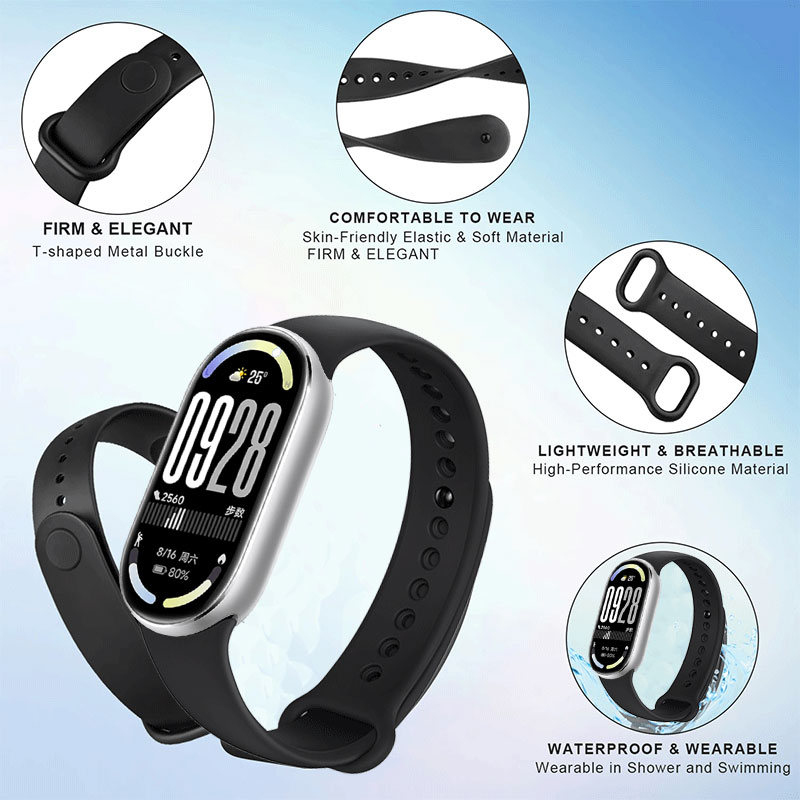Silikonowy pasek + etui na zeg – Silicone Band Replacement recenzja i cena