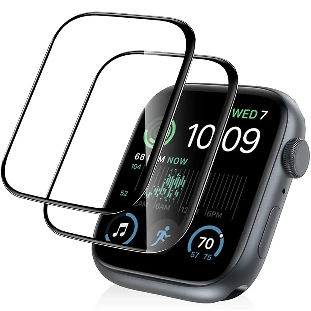 Pełna zakrzywiona osłona ekran – Apple Smartwatch Accessories recenzja i cena