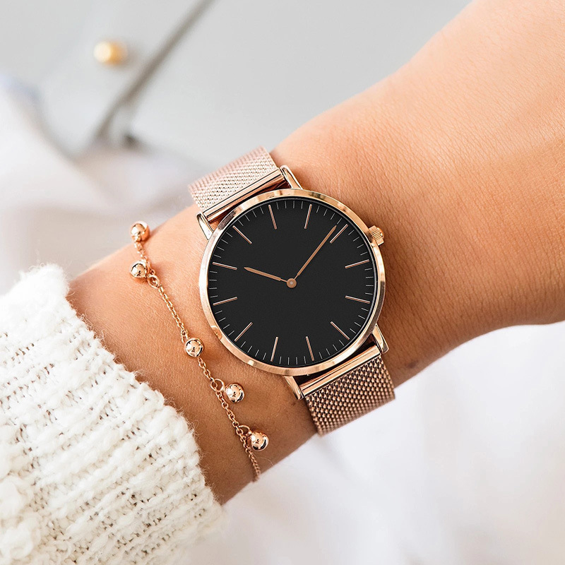 Top marka luksusowe zegarki da – Stainless Mesh Band recenzja i cena