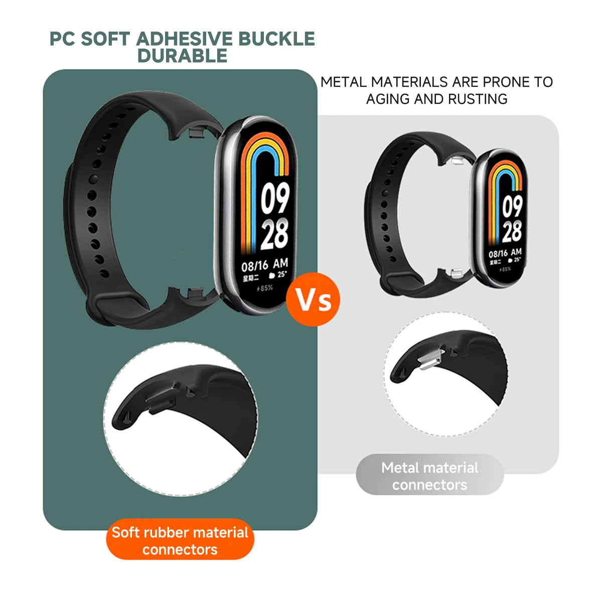 Pasek do bransoletki Xiaomi Mi – Silicone Band Replacement recenzja i cena