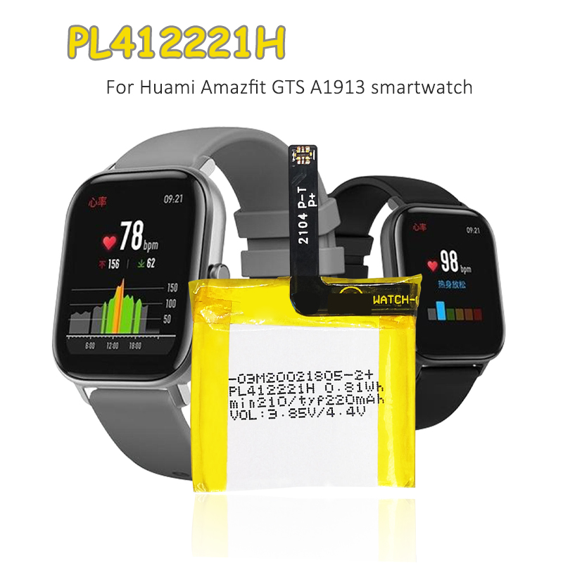 PL412221H Bateria 220mAh 3.85V – Smartwatch A1914 recenzja i cena