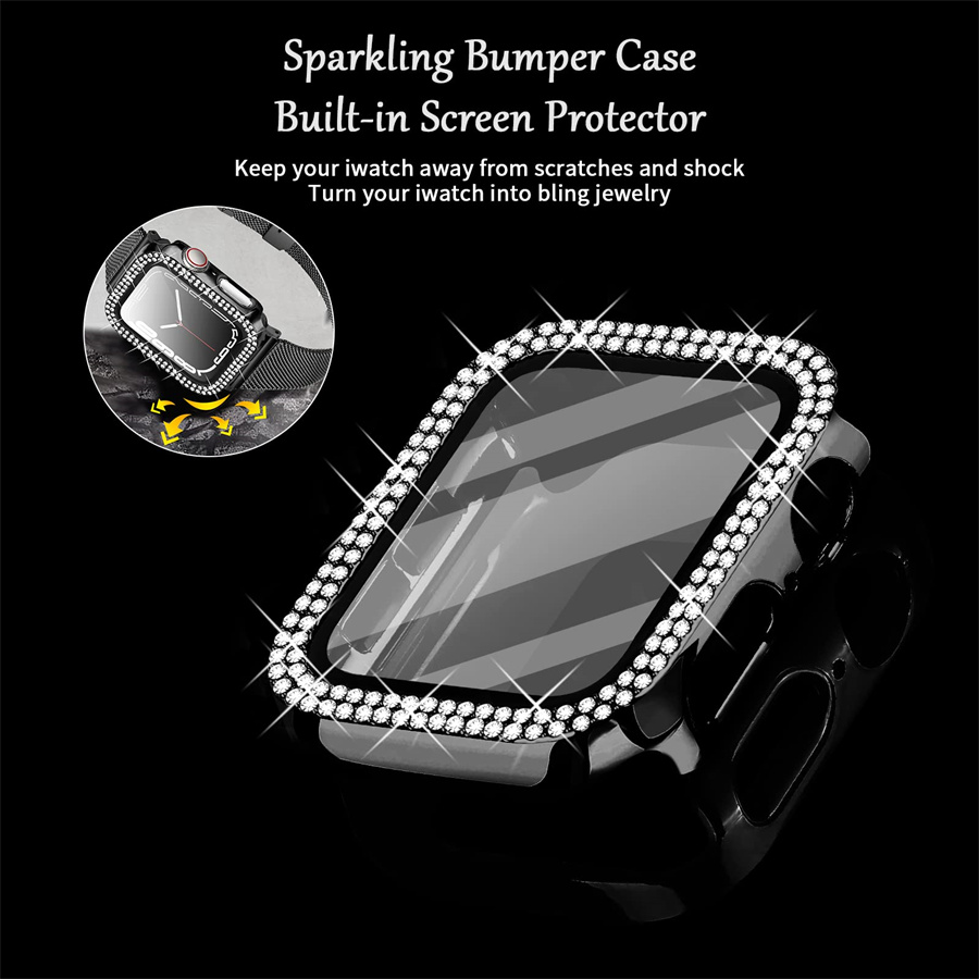 Diamentowa osłona do zegarka A – Smartwatch Band Accessories recenzja i cena