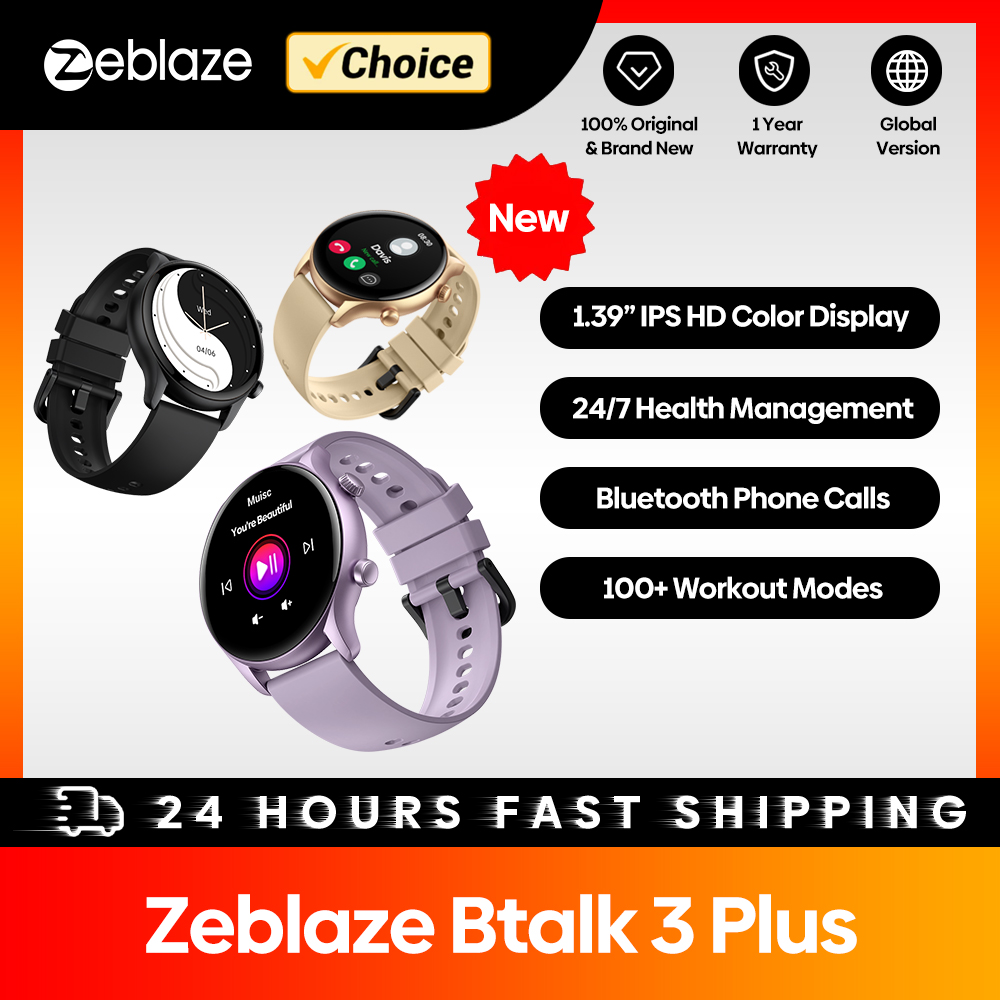 Nowy Zeblaze Btalk 3 Plus Smar – Smartwatch Face recenzja i cena