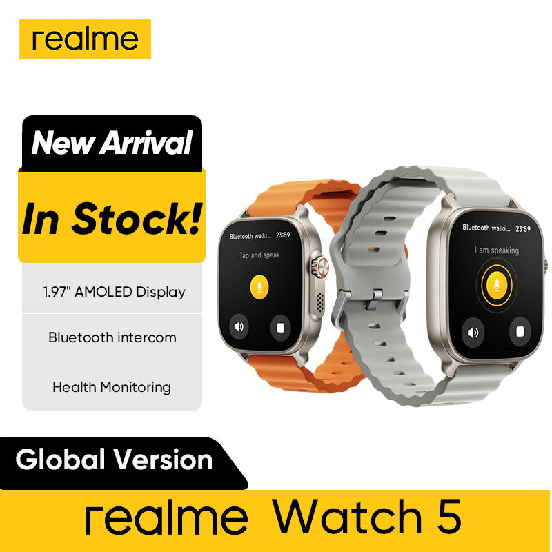 Globalna wersja realme watch 5 – Smartwatch Face recenzja i cena