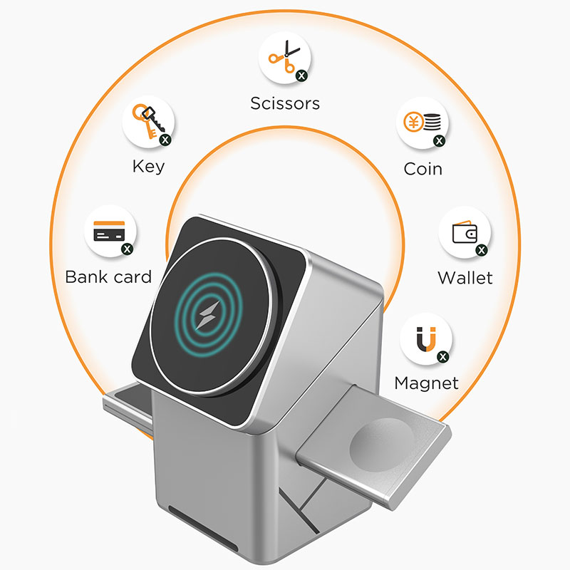 15W Dotykowa, obrotowa, magnet – Wireless Charger Watch recenzja i cena