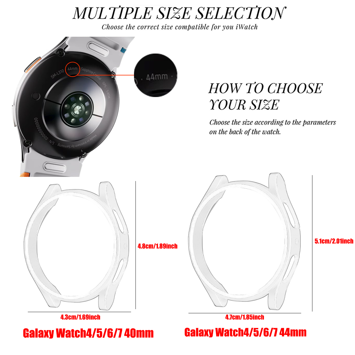 Etui na Samsung Galaxy Watch 4 – Accessories For Galaxy Watch 5 recenzja i cena