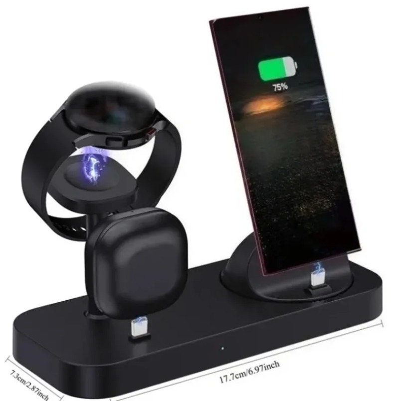 Bezprzewodowa ładowarka 3 w 1  – Wireless Charger Watch recenzja i cena
