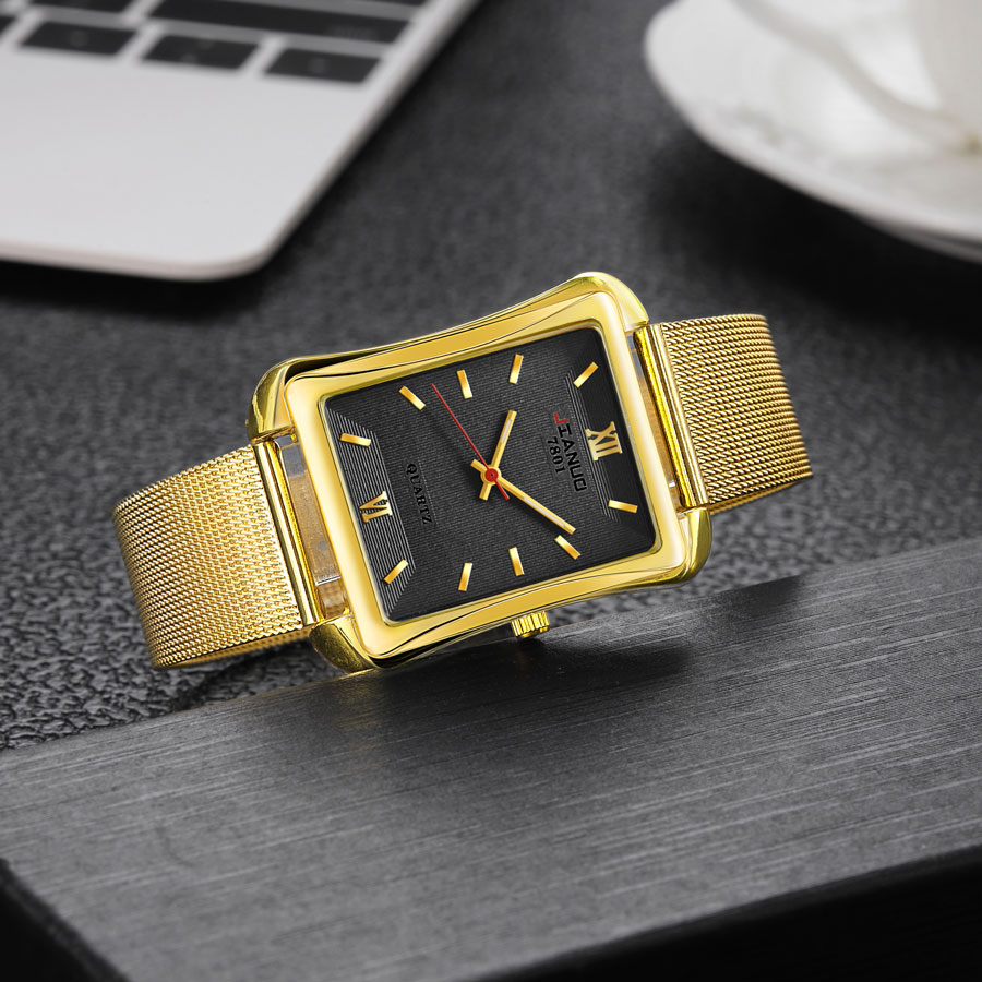 2024, nowy, modny męski zegare – Stainless Mesh Band recenzja i cena