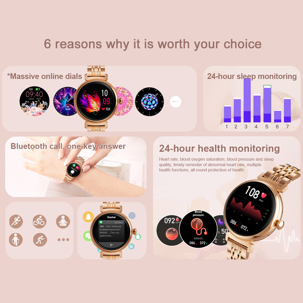 1. 04-calowy ekran amolowany m – Smartwatch Face recenzja i cena