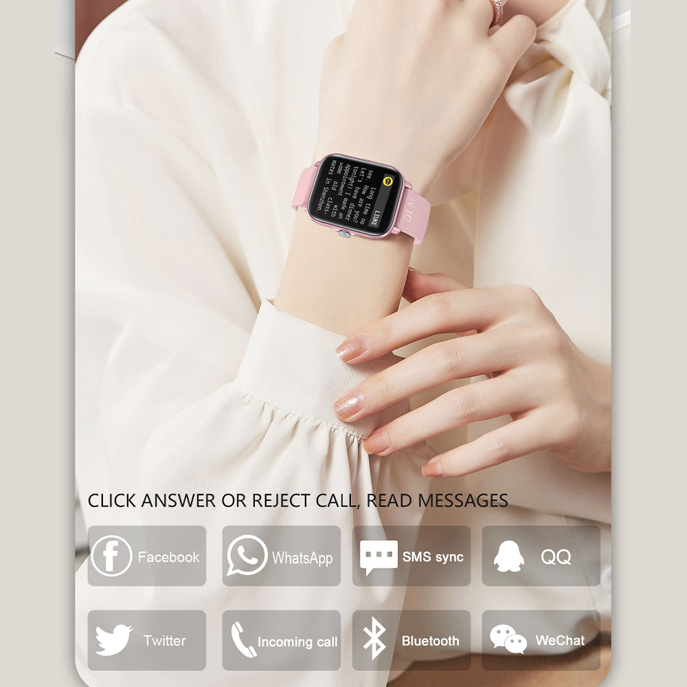 COLMI P28 Plus Bluetooth Odbie – Smartwatch Face recenzja i cena
