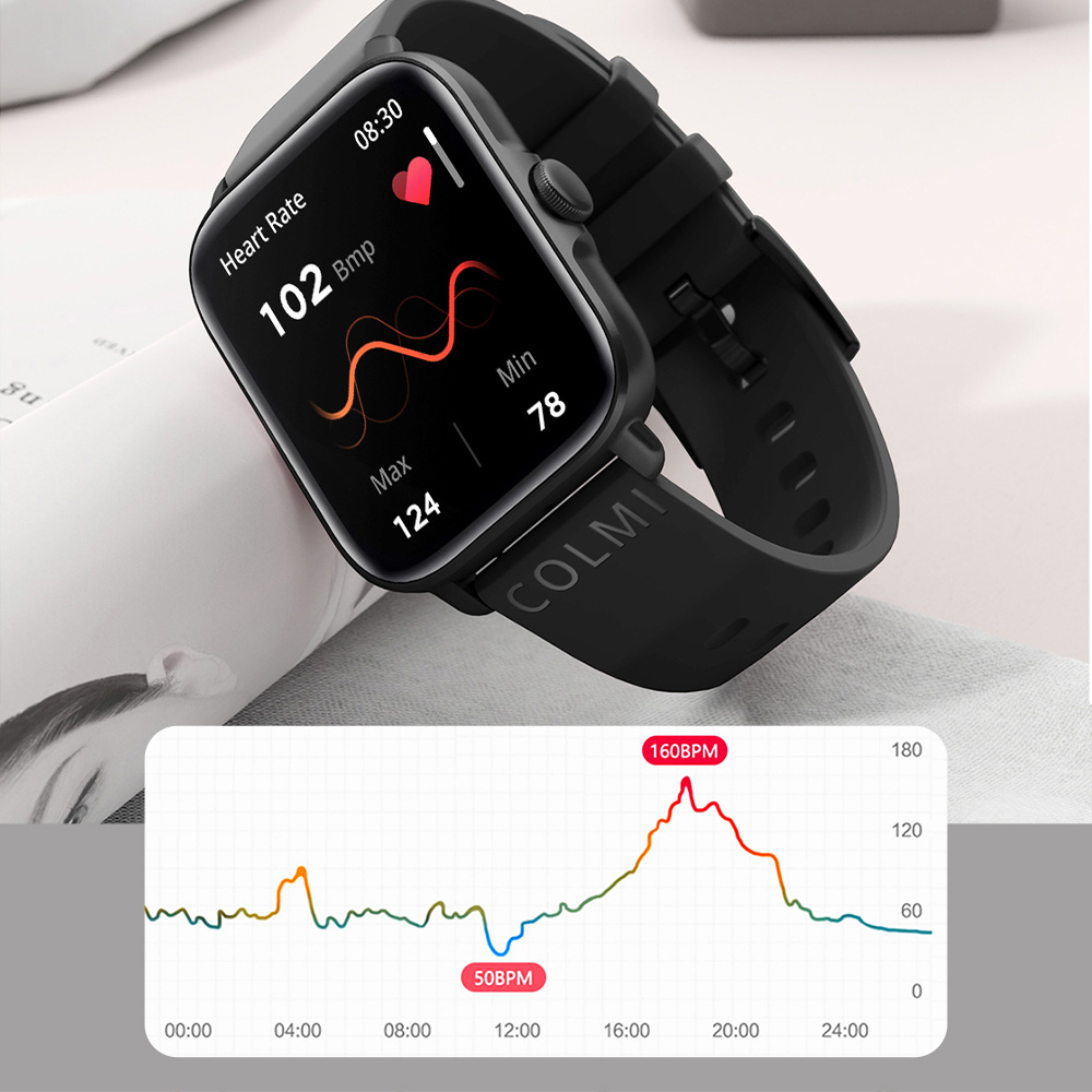 COLMI P28 Plus Bluetooth Odbie – Smartwatch Face recenzja i cena